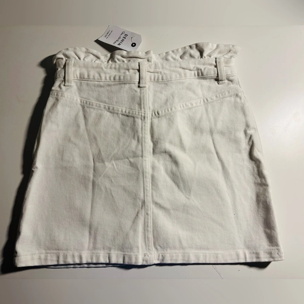 Miss Selfridge White Denim Skirt - Picture 6 of 10